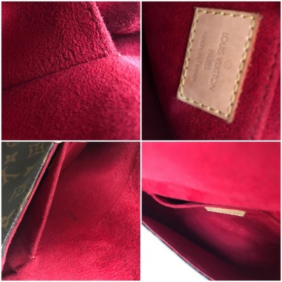 Authentic Vintage LOUIS VUITTON Monogram Tambourin Crossbody Handbag - Picture 7 of 11